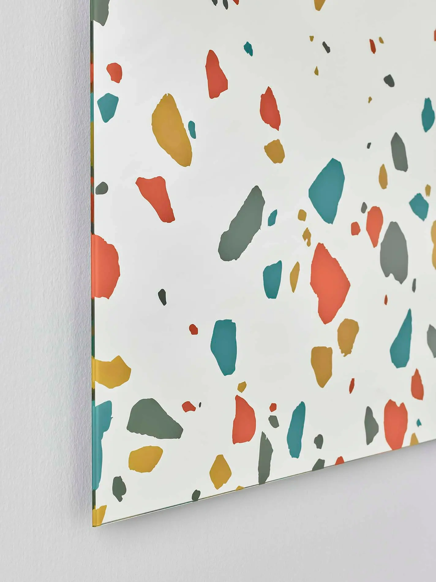 Retro terrazzo padló részlet